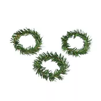 5 шт. креативная мини-модель кукольного домика, праздничные украшения ручной работы, рождественский венок