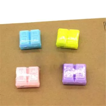 Креативная точилка для шоколадных карандашей с резиновым ластиком для детей, студентов, кавайный канцелярский набор, школьные и офисные принадлежности 1pc