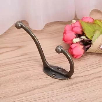 5 шт. крючки для одежды европейские винтажные антикварные настенные крючки для одежды прочные подвесные вешалки для гардероба на крыльце примерочные с винтами