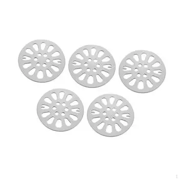 5 шт. Крышка сливного отверстия для пола, слив для душа, улавливатель волос, сменный круглый without bowl