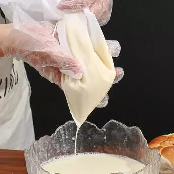 5 шт. кухонный фильтр с мелкой сеткой, многоразовые мешки для орехового молока, сита, неотбеленный нейлоновый мешок из марли, пищевой фильтр для сыра и йогурта 5PCS