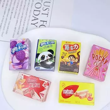 5 шт. кукольный домик мини-симуляция закуски кукольный домик супермаркет декор кукольный дом аксессуары ролевые игры игрушки