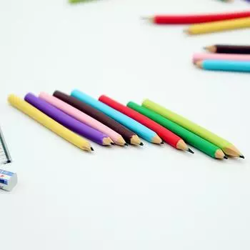 5 шт. кукольный домик миниатюрный цветной карандаш мини-карандаш школьные принадлежности модель детская ролевая игрушка кукольный домик аксессуары