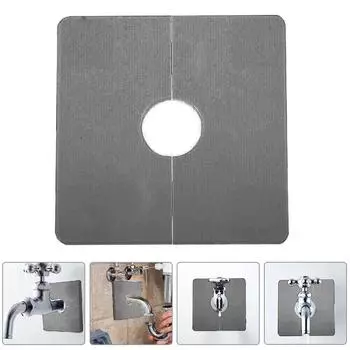 5 шт. квадратная труба настенная крышка выключатель и розетка крышка накладка декоративные пластины для различных труб для ванных кухонь