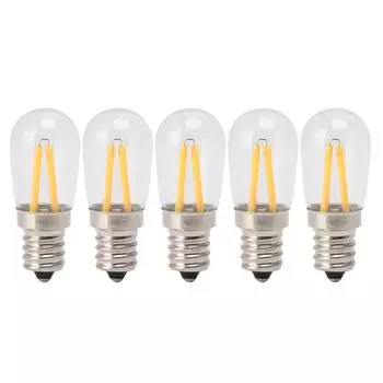 5 шт. Лампочка для холодильника с низким энергопотреблением и низким тепловыделением E12 светодиодная лампочка для холодильника 120 В