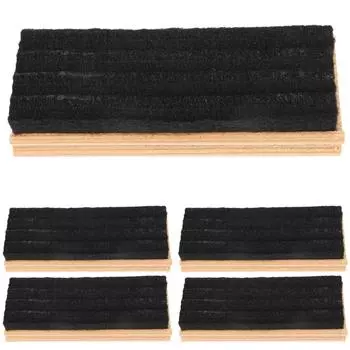 5 шт., ластик для доски, сухой ластик для доски, очиститель маркера, протирка мела для доски, школьные и офисные принадлежности чёрный