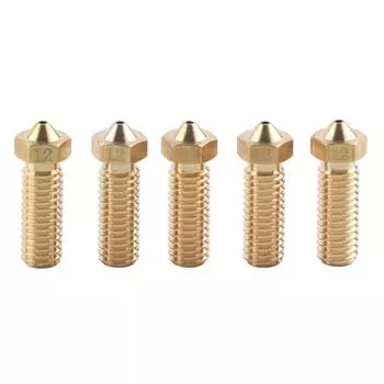 5 шт. Латунная 1,75 мм 1,2 мм высокотемпературная стойкая насадка для экструдера с ЧПУ