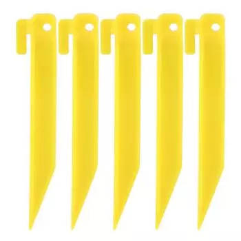 5 шт. легкие нейлоновые колышки для земли, винтовые гвозди, колышки для замерзшей почвы, ледяной поверхности