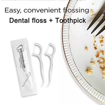 5 шт. Личная упаковка нити для личной гигиены стержень нити