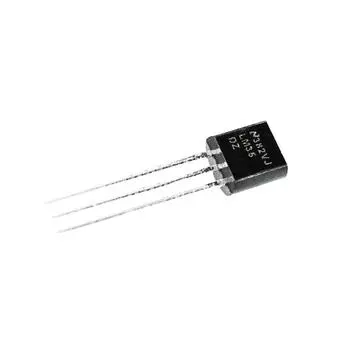 5 шт. LM35DZ LM35 TO-92 NSC датчик температуры IC индуктор LM 35 TO92 3-контактный цифровой термометр температуры