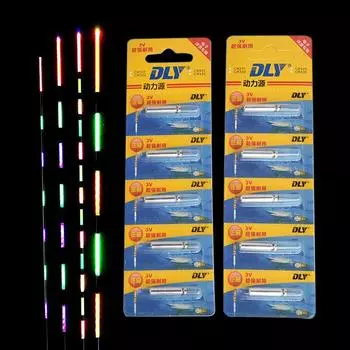 5 шт./лот, батарейки Cr425, электрические поплавки для рыбалки, 3 В, ночник, литиевый контактный элемент