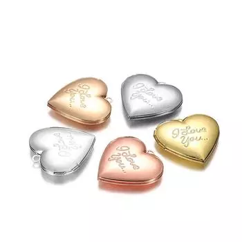 5 шт./лот, кулон с памятью, ожерелье, медальоны с памятью на заказ, однотонный кулон для DIY, принадлежности для изготовления ювелирных изделий, рождественский подарок