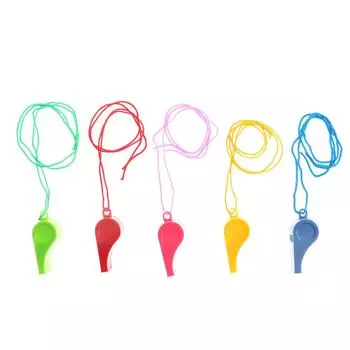 5 шт./лот, пластиковый свисток, детский праздничный мешок, наполнитель, уличные игрушки