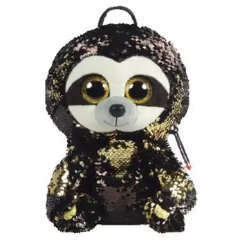 5 шт./лот плюшевые рюкзаки с большими глазами и пайетками, милые, в стиле животных, коричневые, ленивые, детские рождественские подарки