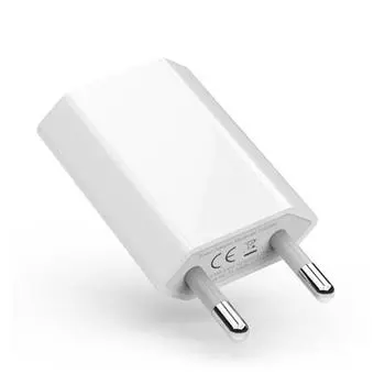 5 шт./лот USB-зарядное устройство EU Wall Charger для Apple iPhone 7 8 6 6S Plus X XR XS 11 12 13 Pro Max 5 5S SE 2020 USB-адаптер для вилки 1Pcs