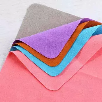 5 шт./лот замшевая салфетка для чистки очков из микрофибры простая компьютерная разноцветный