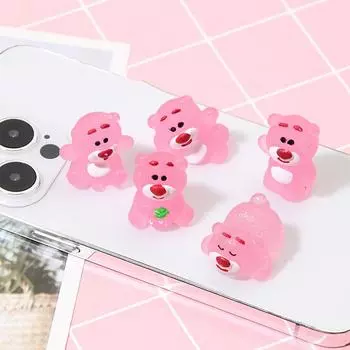 5 шт. Lotso светящиеся украшения своими руками 2024 новые украшения для автомобиля мультяшные аниме персонажи аксессуары детский игрушечный набор подарок