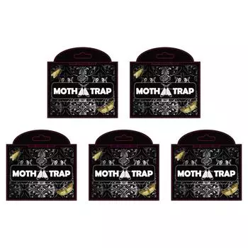 - 5 шт. ловушек для моли с феромонами Prime Powerful Moth Lot (черный)