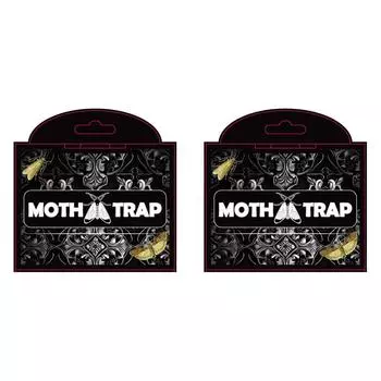 5 шт. ловушки для моли с феромонами Prime Мощные ловушки для моли (черный)