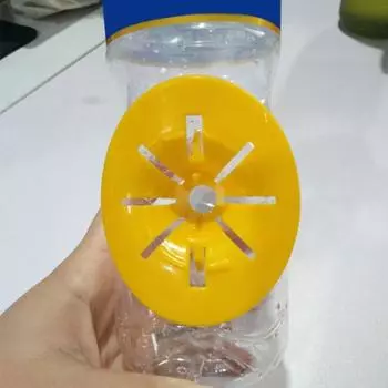 5 шт. ловушки для ос, смертельная воронка, пластиковые внутренние и уличные многоразовые ловушки для ос для террас жёлтый