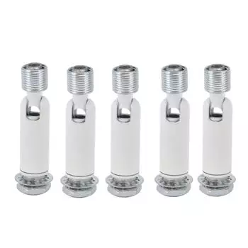 5 шт. M10 наклонный потолочный адаптер для потолочного светильника подвесной светильник люстра трек подвеска белый