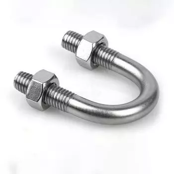 5 шт. М6 U-образный болт из нержавеющей стали U-образная крепежная пряжка U-образный хомут для труб механический M6x27