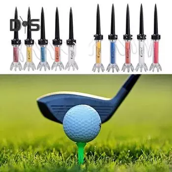 5 шт. магнитных пластиковых тренировочных мячей для гольфа, магнитные тренировочные мячи для гольфа, гибкий держатель для мячей для гольфа со шнуром, аксессуары для гольфа на открытом воздухе M