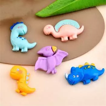 5 шт. Магниты на холодильник с динозаврами в случайном стиле, Офисные заметки, Магниты для кухонного домашнего декора