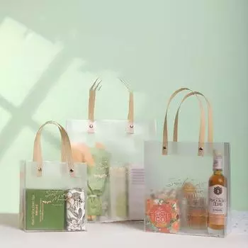 5 шт. Маленький полупрозрачный подарочный пакет, Рождество, Хэллоуин, свадьба, подружки невесты, подарочный пакет для дня рождения, карнавал, обратно в школу 15x13.5x7.5cm