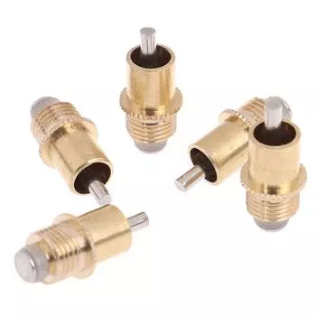 5 шт., медные поилки для кроликов, перепелов, соски, оборудование для подачи питьевой воды для кроликов