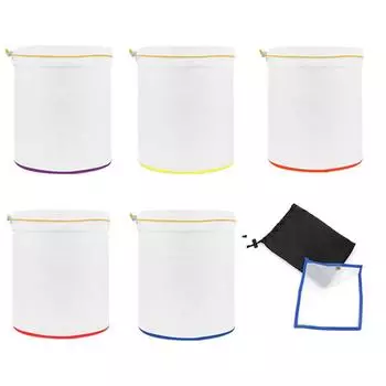 5 шт. мешков из нейлоновой пузырчатой сетки, травяной фильтр-экстрактор, мешок 5 галлонов, 25/73/120/160/220, садовые принадлежности, 250x220x50 мм CHINA