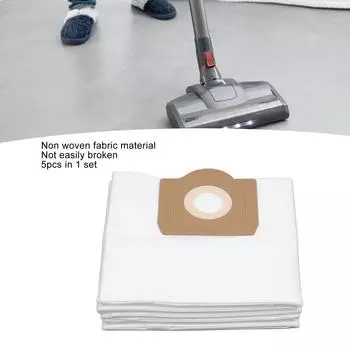 5 шт. Мешок для пыли для пылесоса из нетканого материала Мешок для сбора пыли для RU100 RU101 RU1113