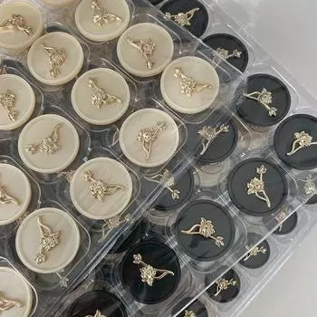 5 шт., металлическая нижняя часть из смолы лотоса, двойная панель, пуговица, грубое твидовое пальто, шуба, пуговица 17.5MM чёрный