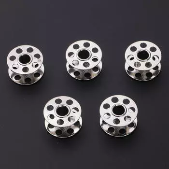 5 шт. металлические шпульки для швейных машин для аксессуаров