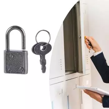 5 шт. Металлические замки в винтажном стиле из цинкового сплава, навесной замок для небольшого багажного ящика, замок для ноутбука, защитный замок для дома бежевый