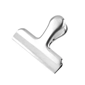 5 шт. Металлические зажимы для пакетов с чипсами, зажим для еды из нержавеющей стали, влагостойкие бытовые прищепки, кухонные многофункциональные зажимы