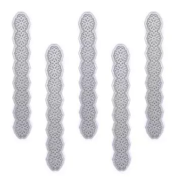 5 шт. Металлический штамп для тиснения, углеродистая сталь, бумага, резьба, шаблон для полотен