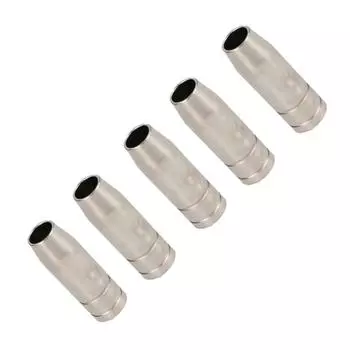 5 шт., MIG MB15, коническое сопло, кожух, сварочный аппарат, газовая насадка, аксессуары