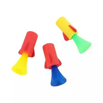 5 шт. Мини-прыжковые игрушки-ракеты с пружинами, пусковые установки для ракет с пружинами, настольные игры, сувениры для вечеринок, призы для класса, наполнители для мешков с подарками