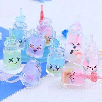 5 шт. Мини-светящиеся стаканчики для сока, светящиеся в темноте, миниатюрное украшение, крошечный напиток onesize