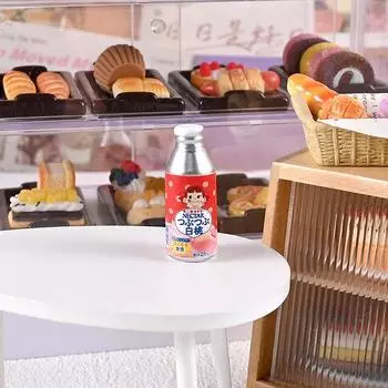 5 шт. Миниатюрные игрушки для еды своими руками, банки, бутылки, мини-симуляторы, напитки, магазин товаров повседневного спроса