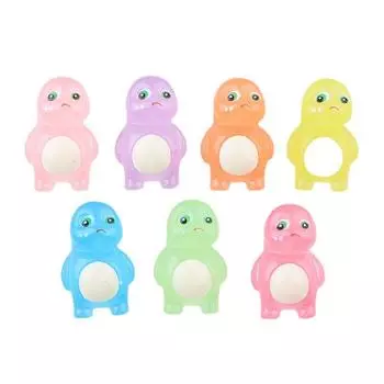 5 шт. миниатюрный мультяшный любовный динозавр орнамент кавайные смоляные светящиеся украшения