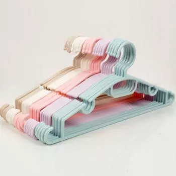 5 шт., многофункциональная нескользящая вешалка для взрослых, смелая пластиковая сушилка для одежды, сушилка для сухой и влажной одежды двойного назначения синий