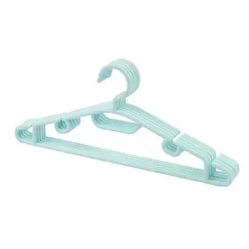 5 шт., многофункциональная нескользящая вешалка для взрослых, смелая пластиковая сушилка для одежды, сушилка для сухой и влажной одежды двойного назначения синий