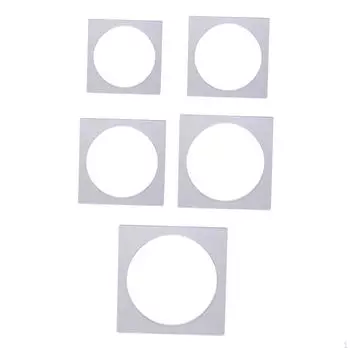 5 шт., модель блинов, противень, модель для выпечки своими руками, акриловый ручной инструмент для блинов для выпечки