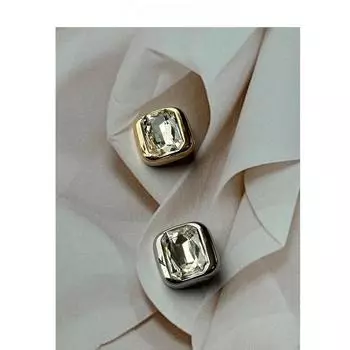 5 шт. модные алмазные пуговицы высокого качества большие квадратные металлические пуговицы со стразами декоративные пуговицы для одежды 19mm