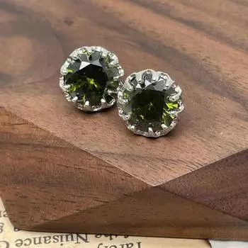 5 шт. модных пуговиц с драгоценными камнями, красивые рубиновые сапфировые металлические пуговицы на ножке, женская одежда, швейные принадлежности 12mm белый