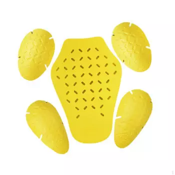 5 шт. мотоциклетная куртка броня накладки защита мотоцикла аксессуары для двигателя локоть спина плечо