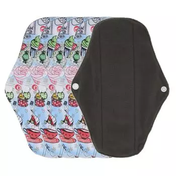 5 шт. моющиеся женские гигиенические прокладки с сильным впитыванием воды многоразовые женские менструальные прокладки M23 M26