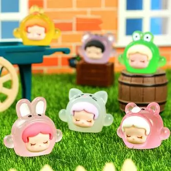 5 шт. Мультяшные светящиеся детские настольные украшения миниатюрные фигурки DIY украшения для дома аксессуары подарки на день рождения